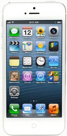 Смартфон Apple iPhone 5 32Gb White & Silver - Богданович